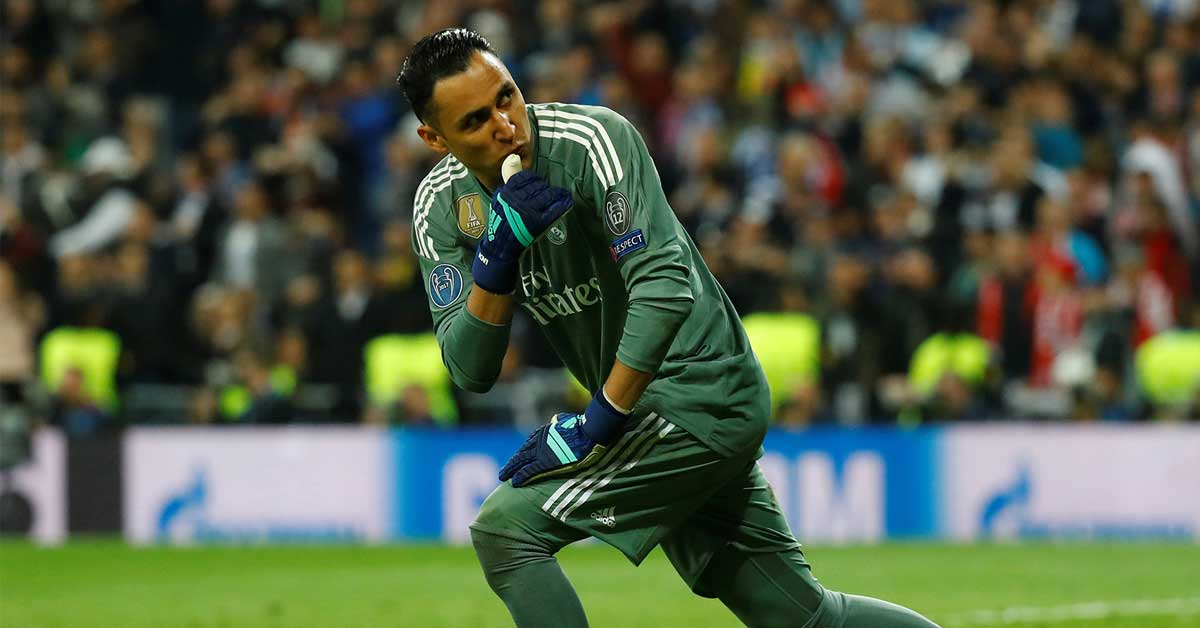 Courtois lesionado Keylor Navas regresará a la titularidad del Real