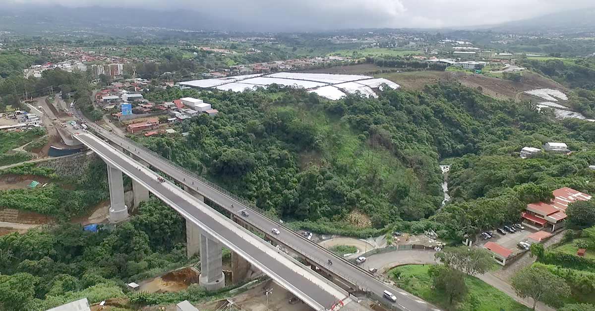 Les Mostramos El Avance Del Nuevo Puente Del Saprissa A Dos Meses De