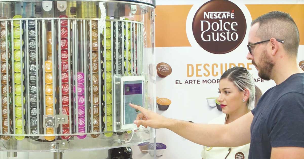 Maquina vending de Cápsulas para Café y TÉ- Compra café en cápsulas