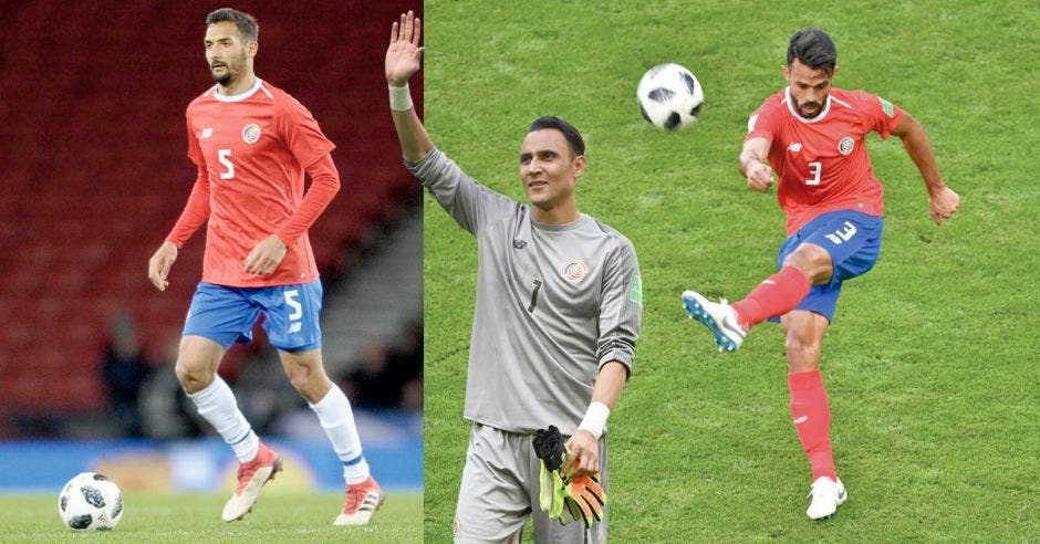 Keylor Navas, Giancarlo González y Celso Borges llegaron a clubes en ligas elite tras su participación en el Mundial.