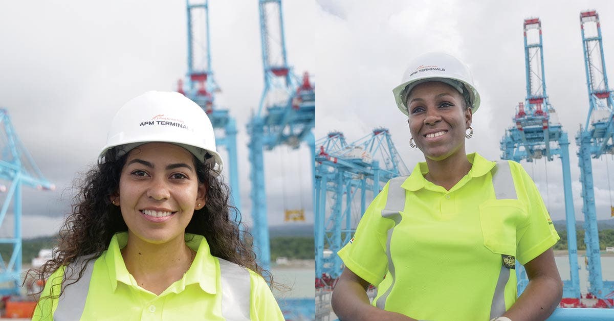 Mujeres rompen esquemas y se ganan puesto en APM Terminals