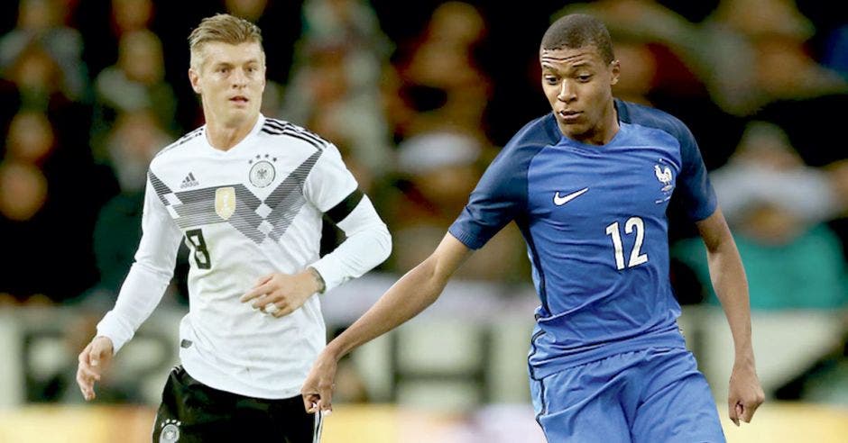 Toni Kroos y Kylian Mbappé se verán las caras para liderar la Liga A de este torneo.