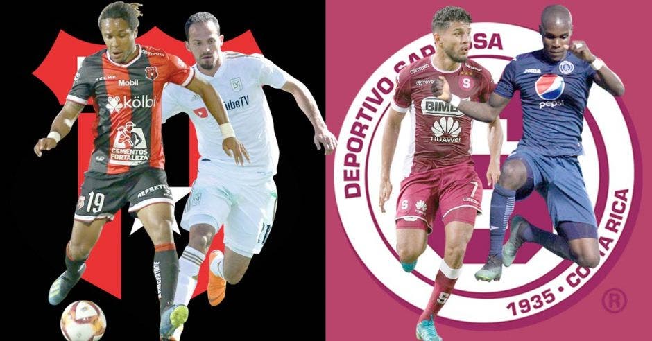 Alajuelense y Saprissa tendrás goleadores natos en sus ofensivas. Archivo/La República