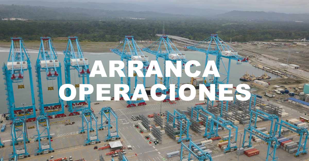 Megapuerto de APM Terminals arranca operaciones