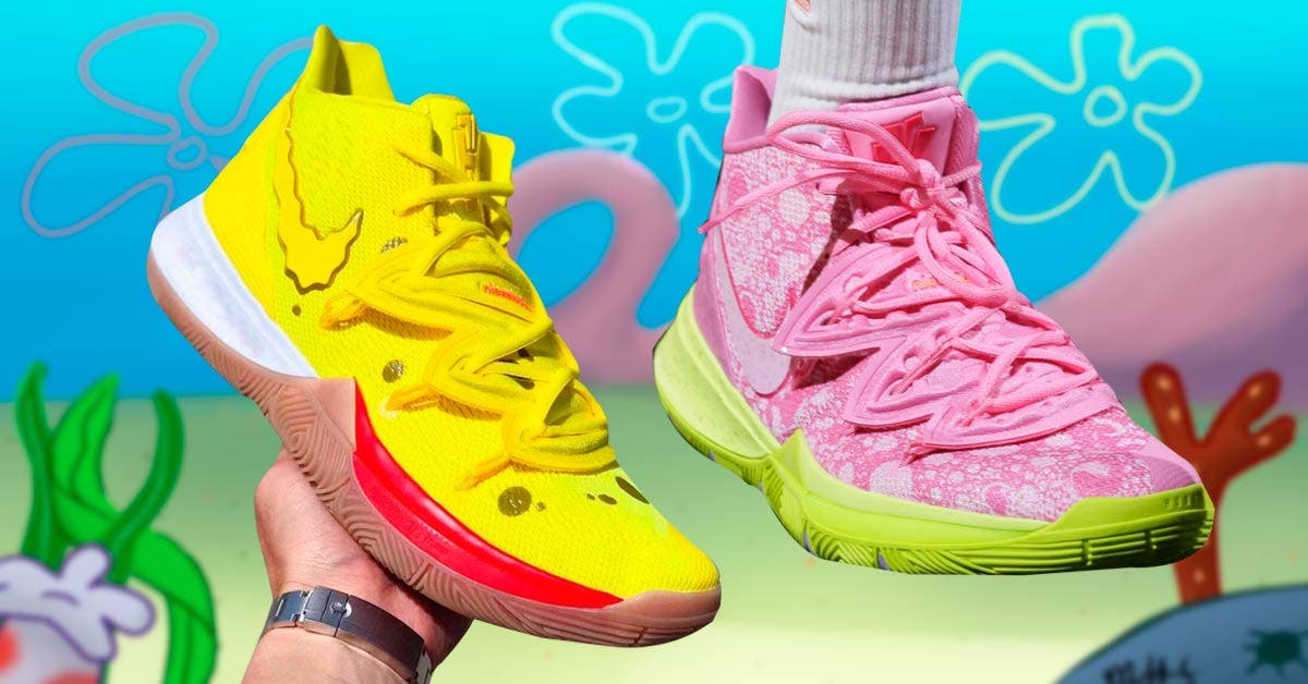 Nike presentó zapatillas inspiradas en personajes de Bob Esponja