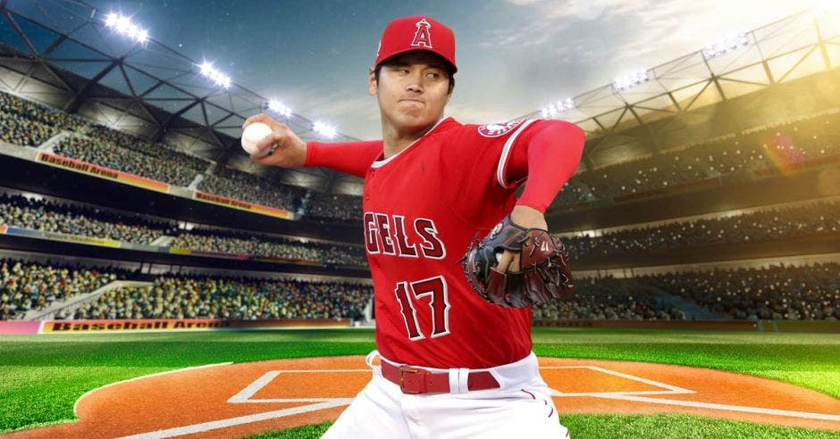 El japonés de los Angelinos, Shohei Ohtani que lanza y batea, es la sensación de temporada