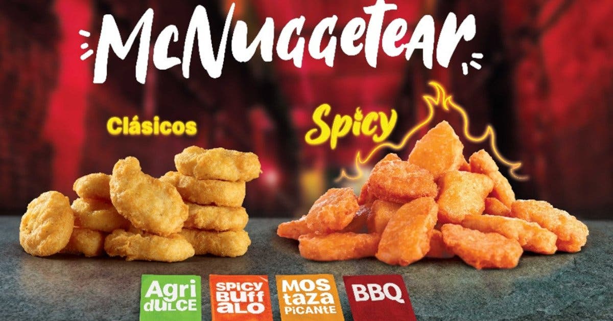 McDonald’s lanza Spicy Nuggets en cuatro presentaciones