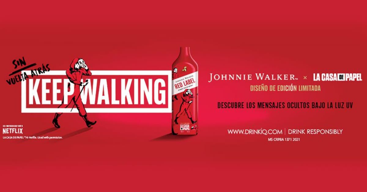 Johnnie Walker pone a disposición de los costarricenses su botella de  edición limitada de La Casa de Papel