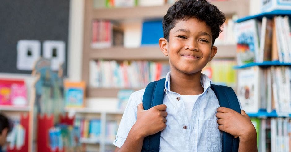 niño estudiante