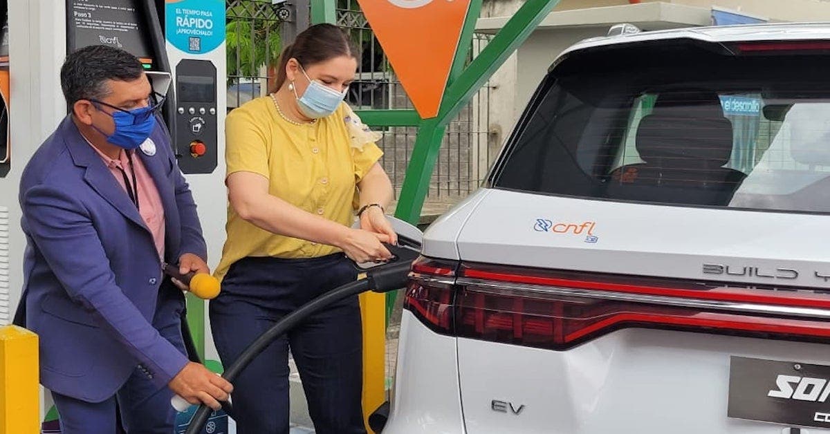 (Video) Inauguran Nueva Estación De Carga Rápida Para Autos Eléctricos ...