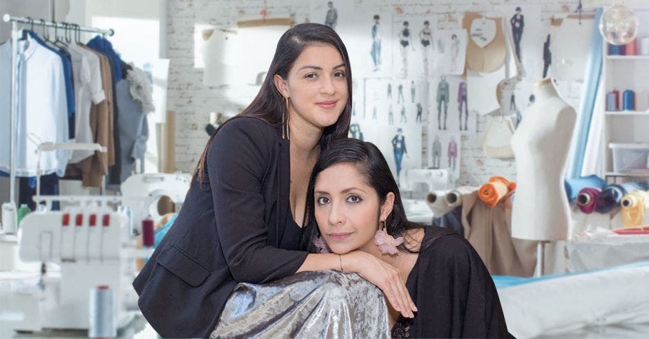 diseñadoras Nathalia Concepción Miranda y Maureen Vega