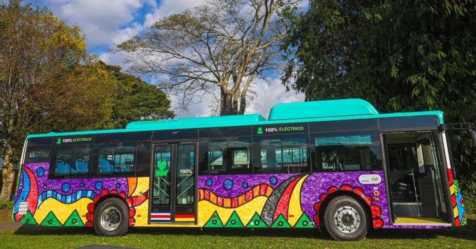 Liberia ruta buses eléctricos