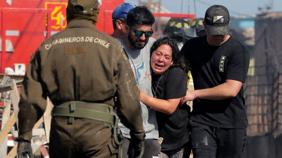 Incendio En Viña Del Mar Chile Decreta El Estado De Emergencia Por Un