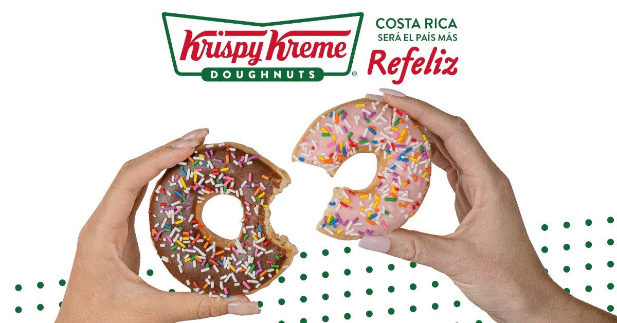 Krispy Kreme regalará 2 mil medias docenas de donas mañana en Avenida  Escazú, previo a apertura en Costa Rica