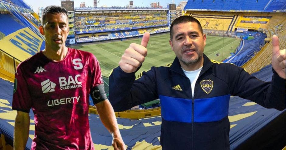 Mariano Torres y Román Riquelme.