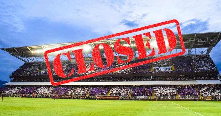 Estadio Ricardo Saprissa cerrado