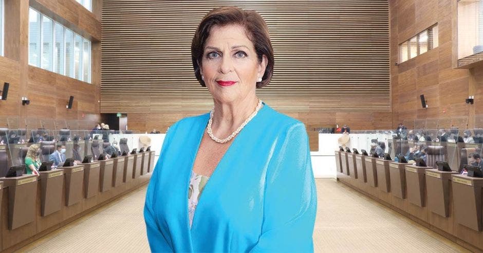 Pilar Cisneros, jefa de fracción del oficialismo. Archivo/La República.