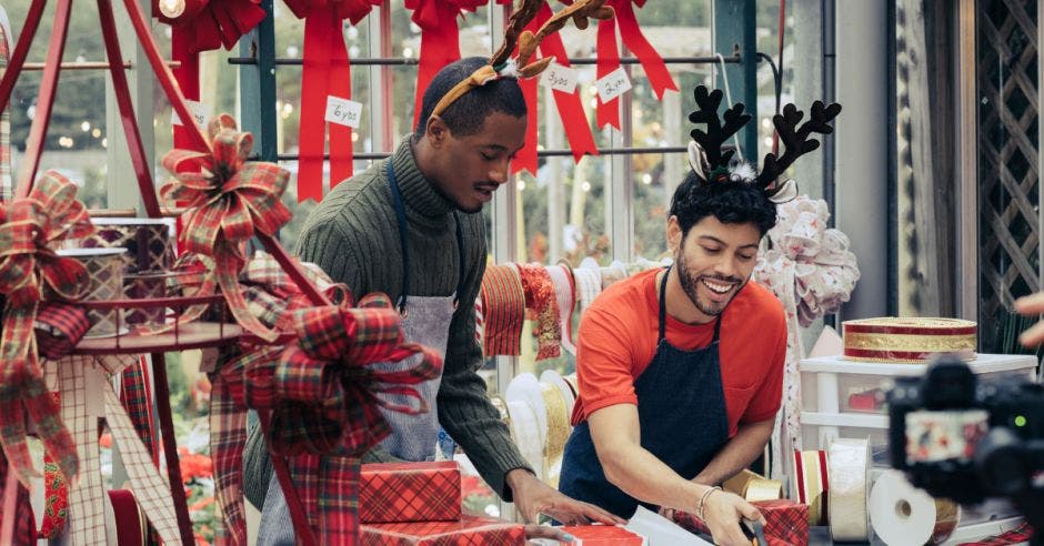 trabajo temporal, temporada alta fin de año navidad