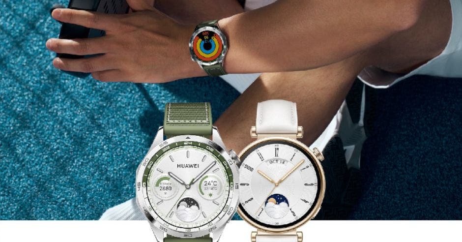 Huawei década innovación wearables lanzamiento último reloj inteligente huawei watch gt 4 dispositivo diseño innovador versátil adapta cualquier ocasión eventos formales salidas amigos