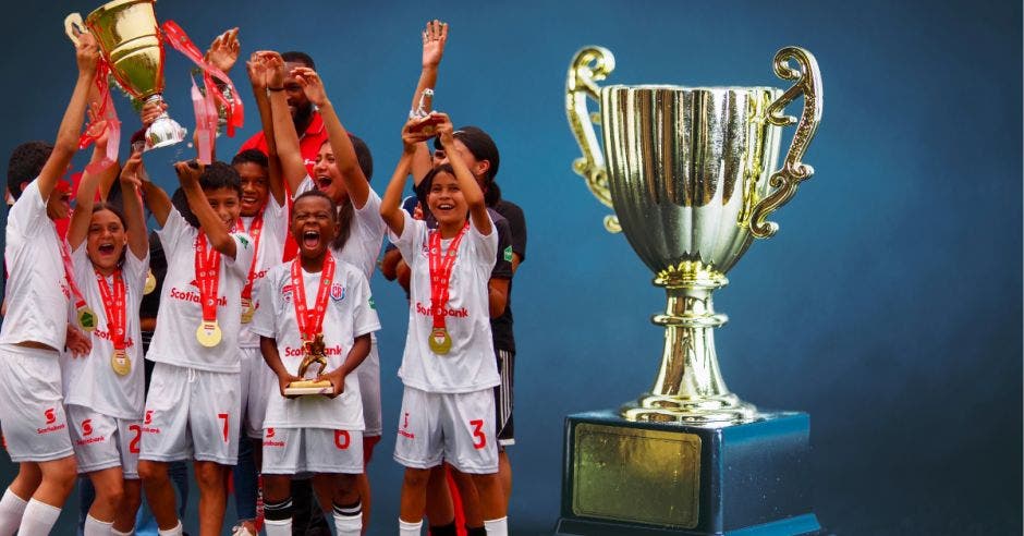 Copa infantil de Scotiabank ya tiene campeones.Canva/La República