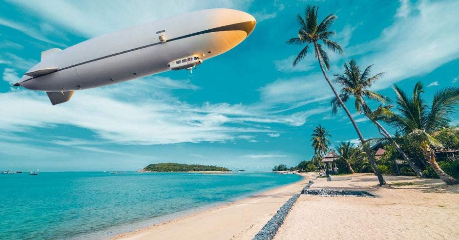 “Los dirigibles que propongo, UPshipTM usarán helio, que no es inflamable y es importado a Costa Rica por la compañía Linde”, afirma Jesse Blenn, costarricense por elección, diseñador de dirigibles en 7 países, desde hace 35 años.