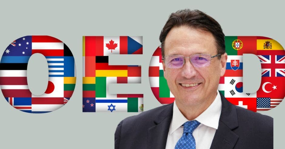Elías Soley, embajador tico ante la OCDE. Cortesía/La República.