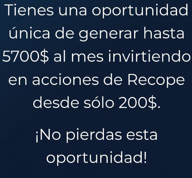 estafas inversiones recope redes sociales sitios web falsos llamadas telefónicas