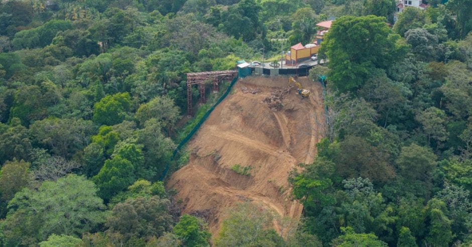 El proyecto en cuestión está en desarrollo e implicó la corta de árboles. Cortesía/La República