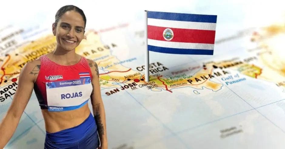 Daniela Rojas trabaja para conseguir su clasificación a los Juegos Olímpicos.Canva/La República