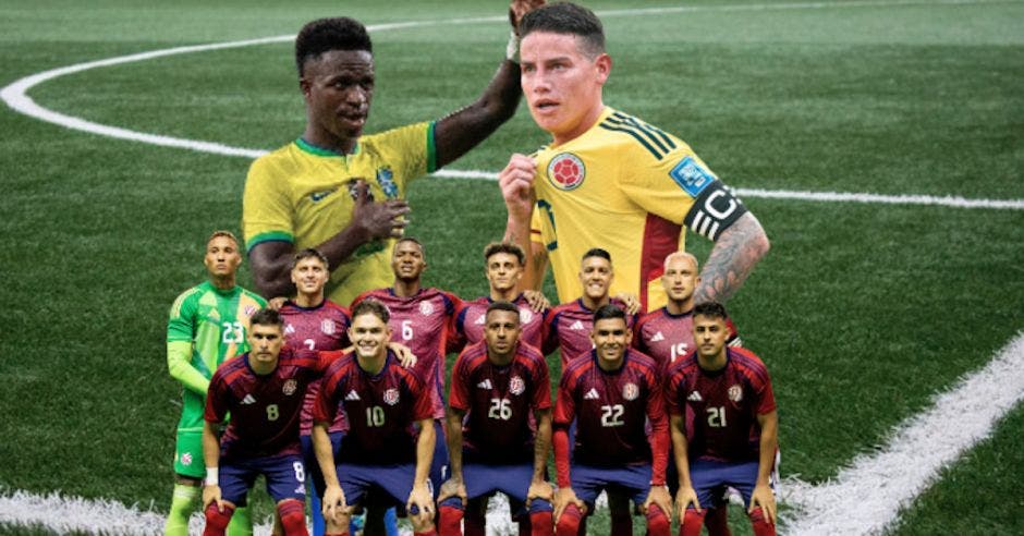 Costa Rica enfrentará a Brasil, Colombia y Paraguay en Copa América