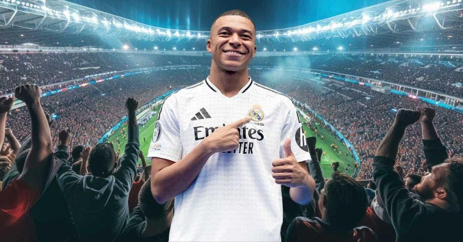 Kylian Mbappé usará el 9 de Benzema en el ataque merengue