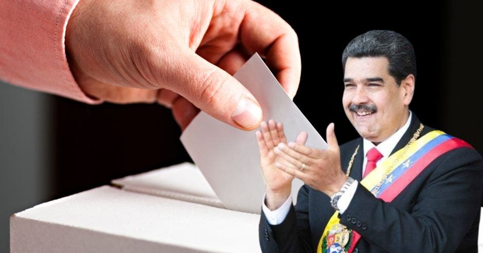 Nicolás Maduro se declaró ganador en una contienda electoral considerada fraudulenta. Cortesía/La República