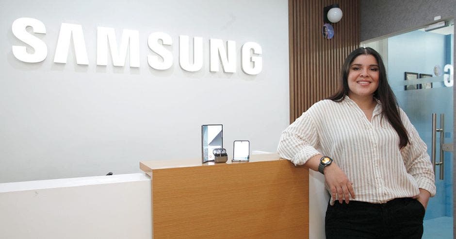 Silvia Vargas, encargada de marketing para la división móvil de Samsung