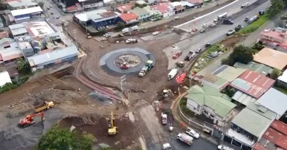 Las obras avanzan a buen ritmo, según material audiovisual que compartió hoy el Conavi. Cortesía/La República.