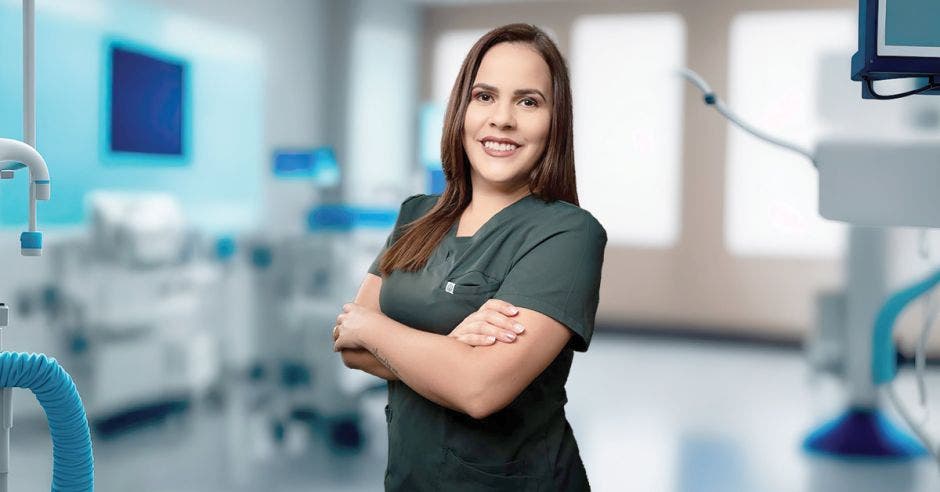 Fabiola Fonseca, fisioterapeuta del Hospital Metropolitano