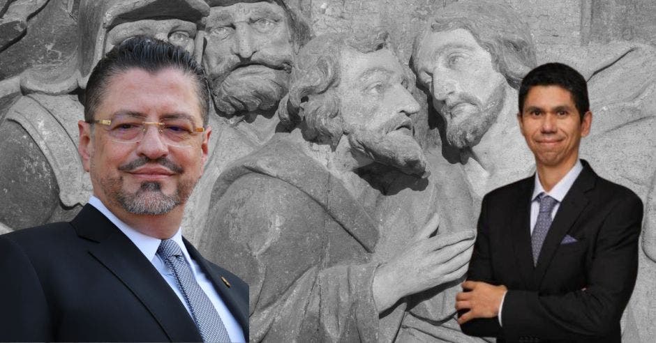 Para Rodrigo Chaves, el exministro Luis Amador es un Judas. Cortesía/La República