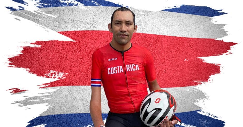 El paraciclista paralímpico será uno de los encargados de representar a Costa Rica. Federación Costarricense de Ciclismo/La República