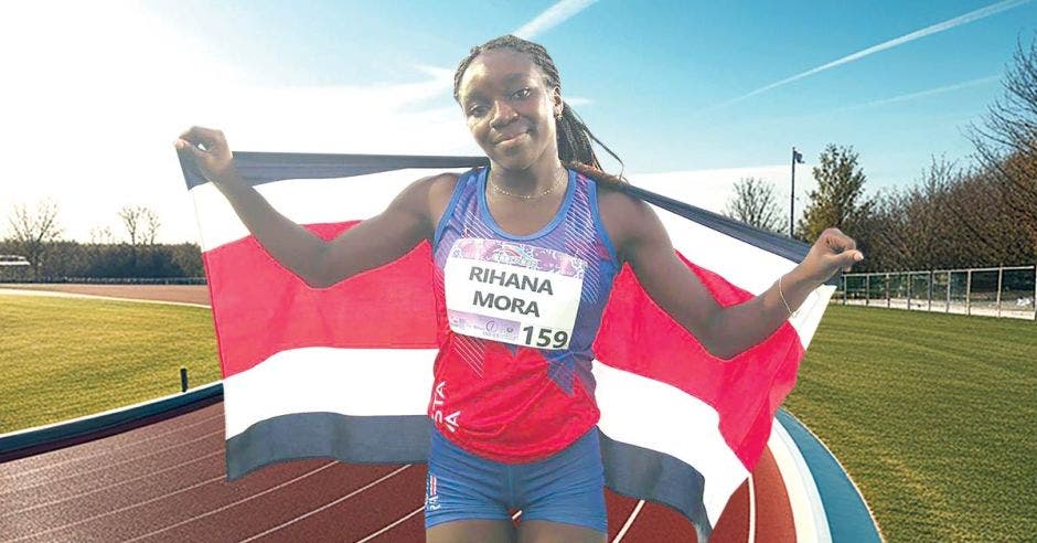 La atleta Rihana Mora fue una de las ganadoras de las 16 medallas de oro. Fecoa/La República