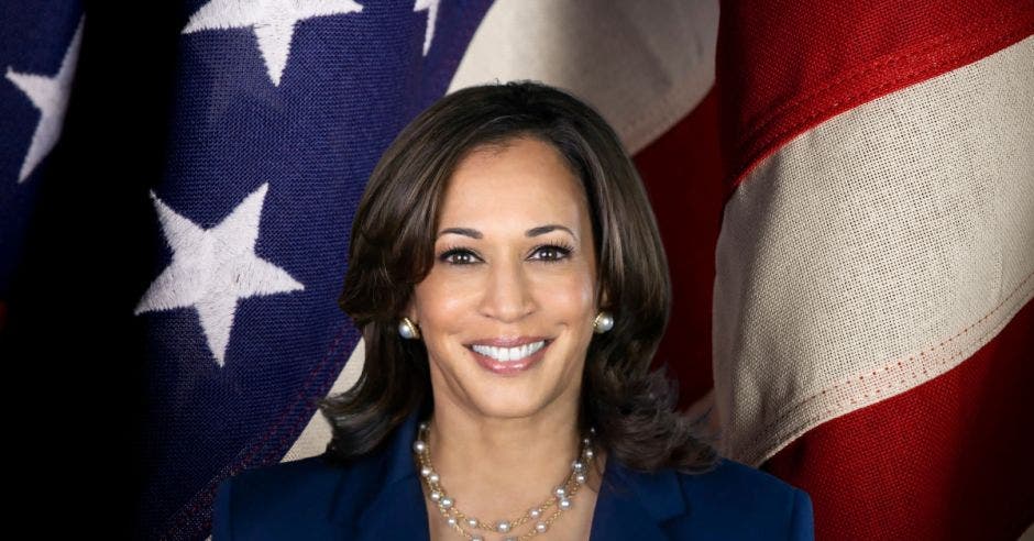 Kamala Harris, candidata demócrata. Cortesía/La República.