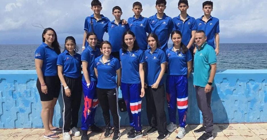 El equipo costarricense estuvo compuesto por 15 taekwondistas.Federación Costarricense de Taekwondo/La República