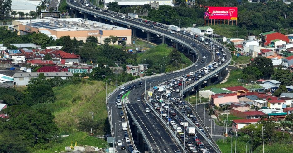 El proyecto incluye el paso elevado más largo del país de 3 kilómetros. Cortesía/La República