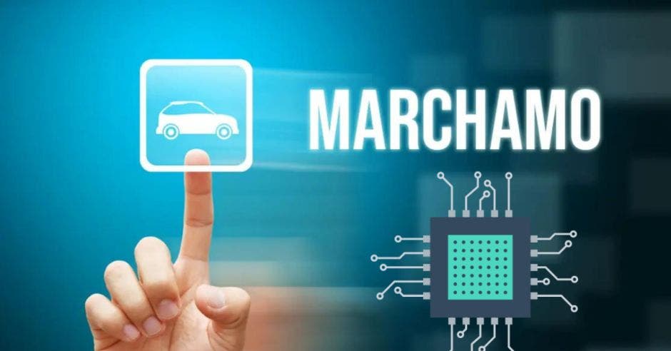 El proyecto de marchamo digital arrancaría en noviembre del 2025. Cortesía/La República