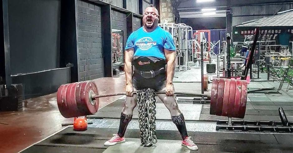 Manolo es un referente del powerlifting a nivel mundial.Icoder/La República