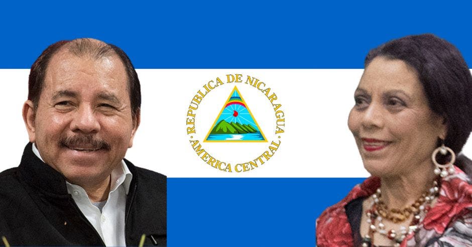 Daniel Ortega y  Rosario Murillo, fueron declarados  como copresidente de Nicaragua. Cortesía/La República.