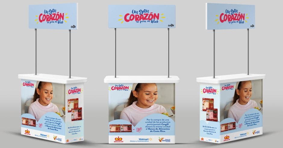 campaña “Un gran corazón se pesa en kilos”