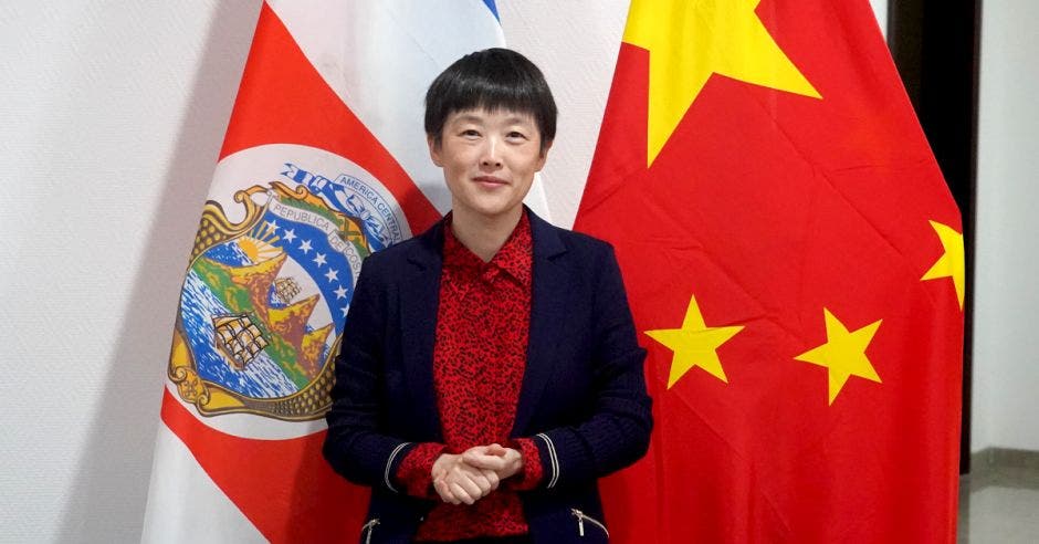 Wang Xiaoyao, embajadora de China en Costa Rica. Cortesía/La República.