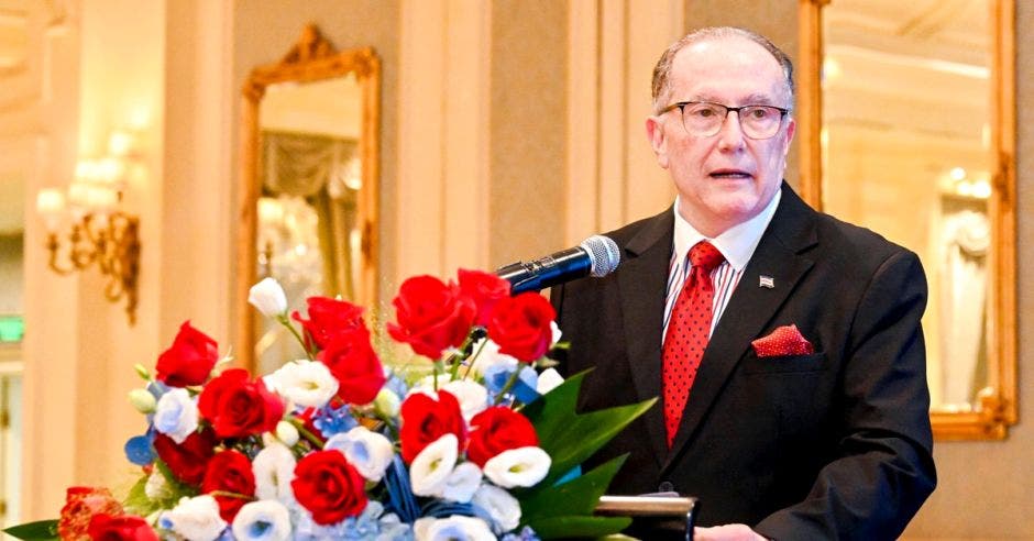 Alfredo Ortuño, embajador de Costa Rica en China. Cortesía/La República.