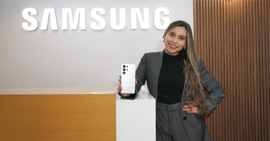 Amanda Briceño, vocera de marketing de Samsung Costa Rica